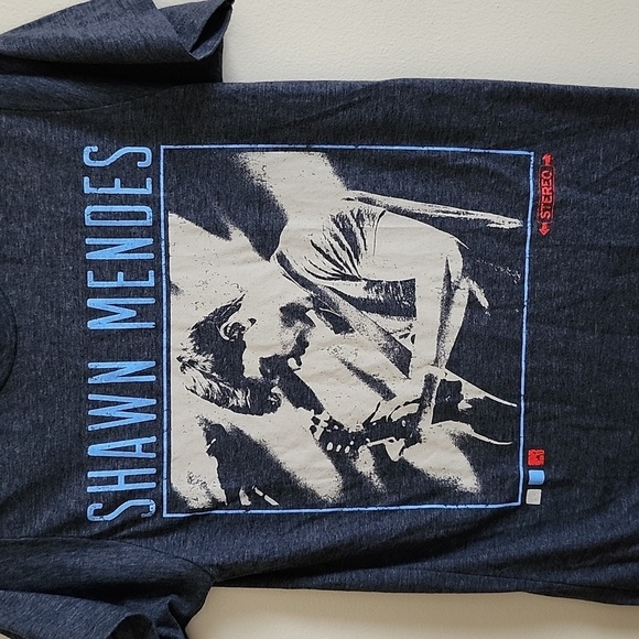 Shawn Mendes concert tee 'stereo' gray soft t shirt Women's small preshrunk - Picture 2 of 4